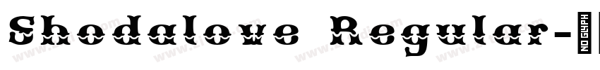 Shodalove Regular字体转换 Shodalove Regular字体转换